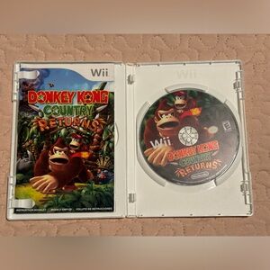 Wii Donkey Kong Country Return Has Full Manual Other 2010 Club Paper Rated E